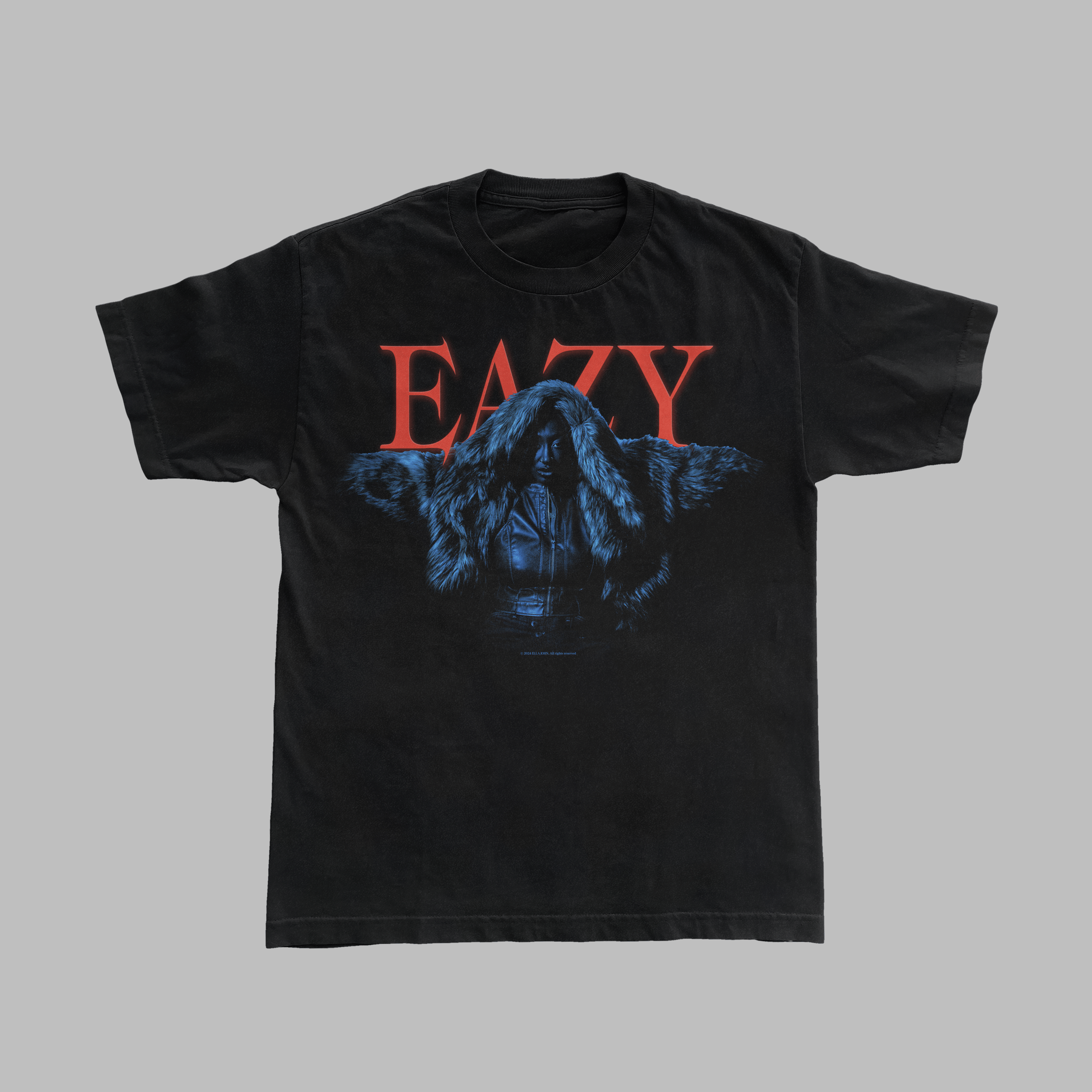 "EAZY" TEE BLACK
